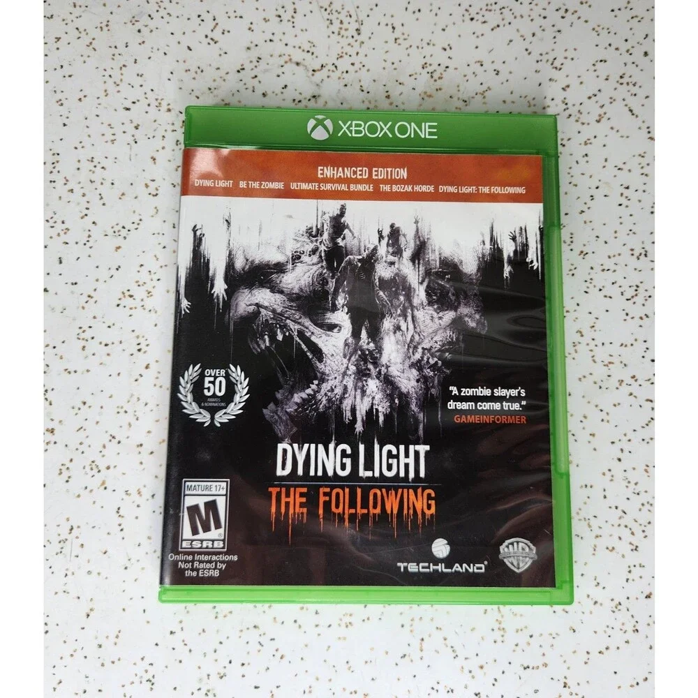 Dying Light The Following Enhanced Edition Xbox One - Complete CIB